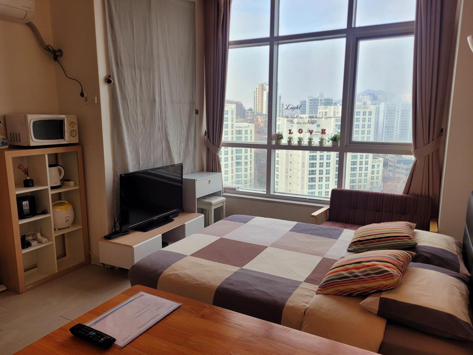 Travel House Apartamento Seul Quarto foto