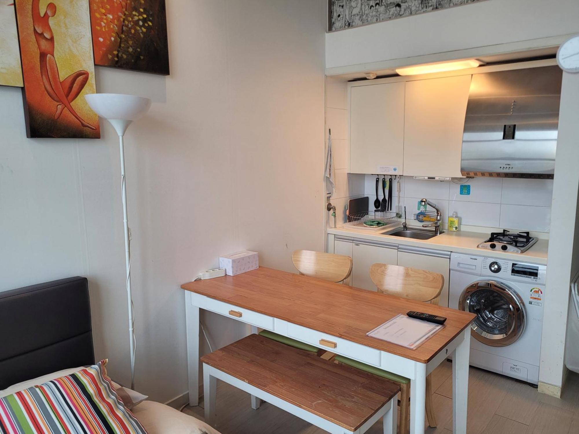 Travel House Apartamento Seul Quarto foto