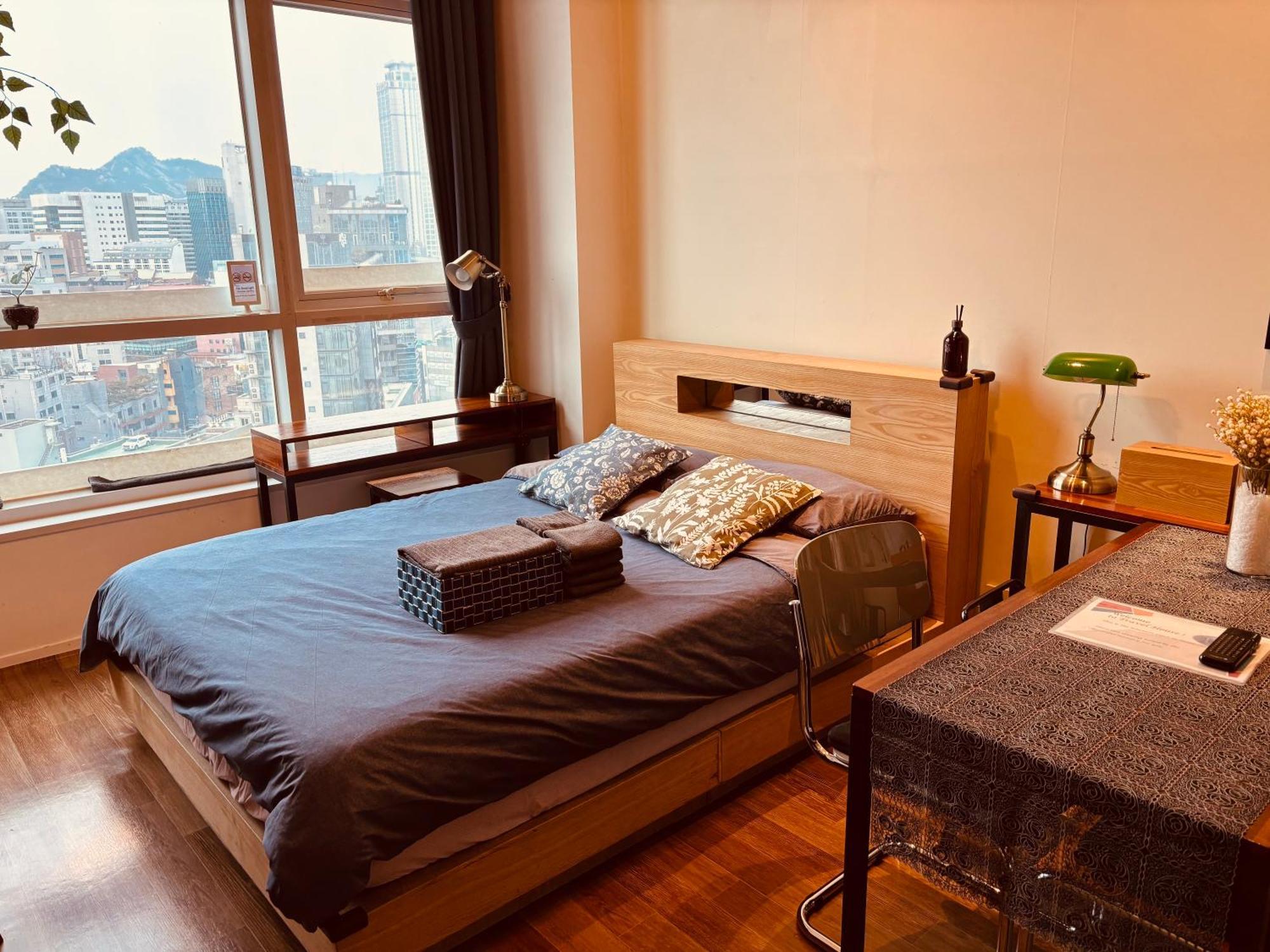 Travel House Apartamento Seul Quarto foto